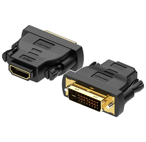 Адаптер-переходник Vention DVI 24+1 M /  HDMI 19F