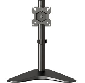 ONKRON D101FS BLACK Кронштейн для монитора 10-32" макс. 100*100,  настольная подставка,  наклон -85?+45? поворот 360?,  вылет от основание 0-113мм,  макс.перемещение по вертикали 200-380мм,  нагрузка 10кг,  портрет / альбом ориентиция