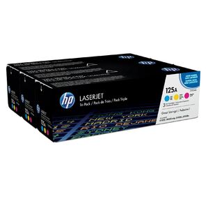 Картридж HP CF373AM 125A комплект цветных картриджей для CP1215 / 1515  (CB541A+CB542A+CB543A)