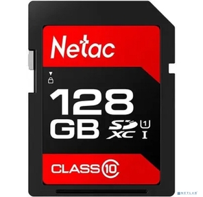 Карта памяти Netac P600 SDHC 128GB U1 / C10 up to 80MB / s,  retail pack