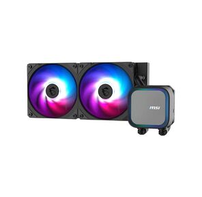 Жидкостная система охлаждения MSI MAG CORELIQUID A13 240 2x ARGB Fan,  ARGB Block, 