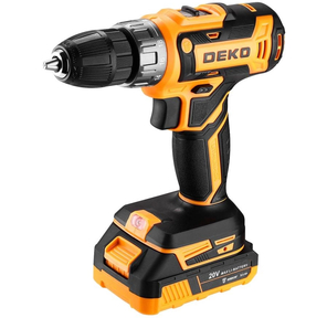 Дрель-шуруповерт Deko GCD20DU Pro аккум. патрон:быстрозажимной  (кейс в комплекте)  (083-1039)