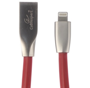 Cablexpert Кабель для Apple CC-G-APUSB01R-1.8M,  AM / Lightning,  серия Gold,  длина 1.8м,  красный,  блистер
