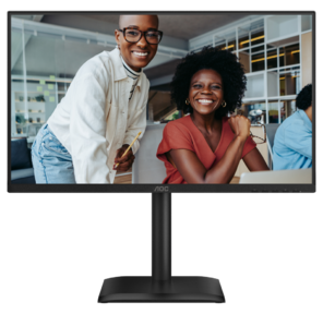 AOC 23.8" 24E4U IPS 1920x1080 120Hz 4ms 178 / 178 300cd 1500:1 D-Sub HDMI1.4 DisplayPort1.2 4xUSB3.2 2x2W HAS Pivot  VESA