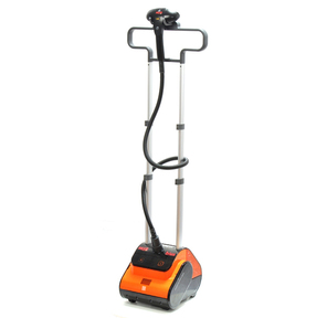 Отпариватель MIE Deluxe,  напольный,  2600Вт,  бак 2.5л,  подача пара 85г / мин,  телескоп. стойка,  черно-оранжевый