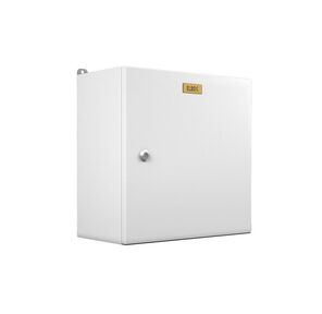 Шкаф электротехнический Elbox ELBOX EMW-500.400.210-1-IP66 одноствор. настенный 500мм 400мм 210мм 195мм IP66 несъемн.бок.пан. 100кг светло-серый сталь