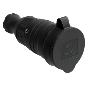 Iek PKR21-016-2-K02 РБп13-1-0м Розетка с защитной крышкой переносная ОМЕГА IP44