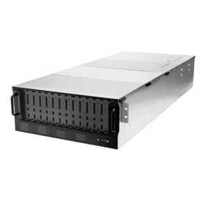 4U 108 x 3.5" hot swap bays,  hot swap JBOD with dual SAS 12G expander controller,  dual BMC,  Tool-less HDD tray,  2000W 1+1 hot swap redundant 80+ Platinum,  Tool-less Rail Kit