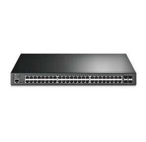 Коммутатор /  48-port Gigabit PoE+ L2+ switch,  48 802.3af / at PoE+ ports,  4 Gb SFP slots,  1 RJ-45 + 1Micro-USB console ports,  348W PoE budget