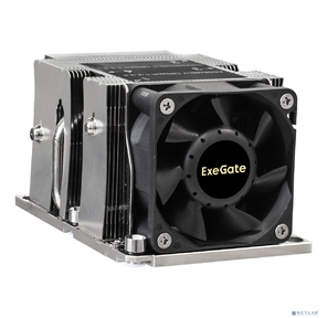 Exegate EX293440RUS Кулер ExeGate ESNK-P0068APS4.PWM.2U.3647.Cu  (Al+Cu,  2U,  3 тепл. трубки,  LGA3647,  TDP 205W,  Fan 80mm,  PWM,  2100-6800RPM,  2 ball bearing,  4pin,  52db,  410г,  на винтах,  с термопастой, 