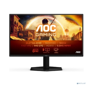 Монитор AOC 25G42E 24, 5",  16:9,  IPS,  FHD,  1ms,  300cd,  180Hz,  HDMI,  DP