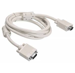 Кабель соед. SVGA,  15m / m,  для LCD мониторов,  2 фильтра,   1.8 м