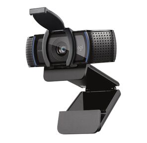 Веб-камера Logitech C920e черная,  3Mp,  FHD 1080p@30fps,  автофокус,  угол обзора 78°,  складная подставка,  USB2.0,  кабель 1.5м
