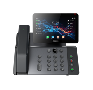 Fanvil V66 Pro Prime Business PhoneWireless Bluetooth Handset6-Party Local Conference7” Adjustable Screen  ( 0° to 40 °)20 SIP linesOpus+IPV6 .116 DSS keysBuilt-in Bluetooth 5.0 and 2.4G / 5G Wi-F
