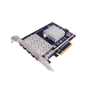 Сетевая карта /  10G Quad Port SFP+ PCIe Ethernet Adapter with Intel XL710-BM1 Chipset