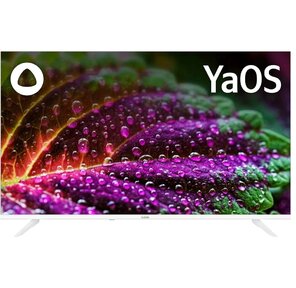 Телевизор LED BBK 43" 43LEX-8241 / UTS2C  (W) Яндекс.ТВ белый 4K Ultra HD 60Hz DVB-T2 DVB-C DVB-S2 USB WiFi Smart TV  (RUS)