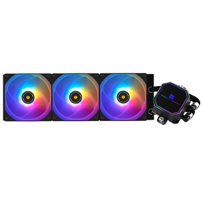 Система жидкостного охлаждения Thermalright Frozen Prism 360 Black ARGB,  радиатор 360 мм,  1850 об / мин,  27 дБА,  PWM,  черный,  ARGB подсветка