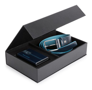 Ремень мужской Piquadro Blue Square CUBOX15B2R / BLU2 синий натур.кожа