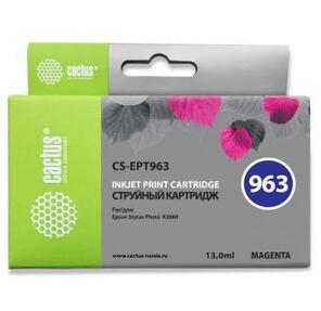 Cactus CS-EPT963 Картридж струйный пурпурный для Epson Stylus Photo R2880  (13мл)