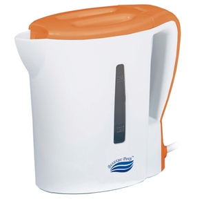 Чайник электрический Великие Реки Мая-1 бело-оранжевый