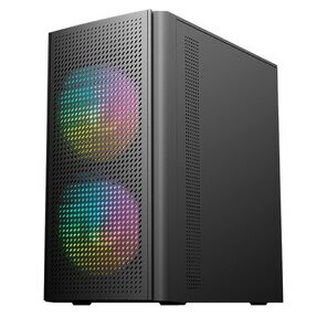 Корпус для ПК ACD M2-500 mATX,  PSU 500W; USB3.0+USB1.1*2+HD Audio; FAN 3x120 mm