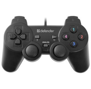 DEFENDER 64247 Проводной геймпад Omega USB,  12 кнопок,  2 стика