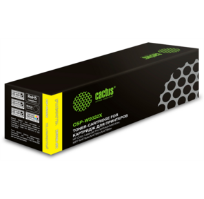 Картридж лазерный Cactus CSP-W2032X желтый  (6000стр.) для HP LJ M454 / MFP M479