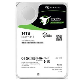 Seagate SATA-III 14Tb ST14000NM000J Exos X18  (7200rpm) 256Mb 3.5"