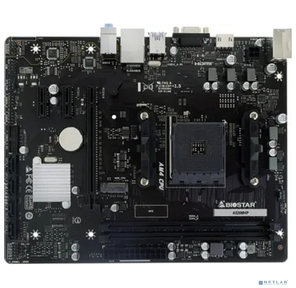 Материнская плата Biostar A520MHP Soc-AM4 AMD A520 2xDDR4 mATX AC`97 8ch (7.1) GbLAN RAID+VGA+HDMI