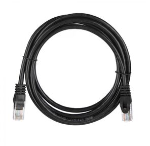 Патч-корд ACD-LPU5C-20B [ACD-LPU5C-20B] Cat5e UTP 24AWG 4Pair,  7 / 0.18мм CU Черный,  2.0м,   (741777)