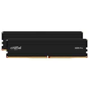 Crucial by Micron  DDR5-5600   96GB Kit  (2x48GB)  UDIMM CL46 1.1V  (Retail),  1 year
