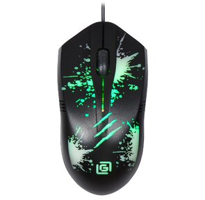 Мышь Oklick 399M STIGMA черный оптическая  (1000dpi) USB  (2but)