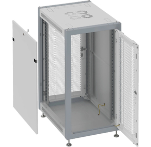 Шкаф коммутационный Sysmatrix  (SL 6615.733) напольный 15U 600x600мм пер.дв.перфор. задн.дв.перфор. 800кг серый 37кг IP20
