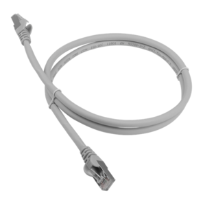 Патч-корд LANMASTER LSZH FTP кат.6A,  10 м,  серый