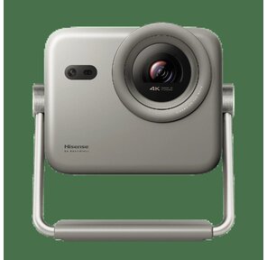 Проектор Hisense /  65~200",  Projector Triple-Chroma,  4K UHD,  1300Лм,  1000:1,  10W x 2,  VIDAA U7.0,  HDMI 2.1x1,  HDMI 2.0x2,  USB 3.0x1,  USB 2.0x1,  Bluetooth,  WiFi,  AirPlay 2