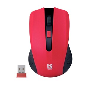 Беспроводная оптическая мышь Accura MM-935 красный, 4 кнопки, 800-1600 dpi