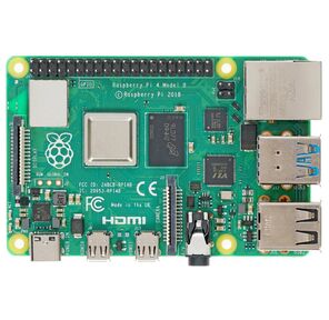 Одноплатный компьютер Raspberry Pi Raspberry Pi 4 Model B  (RA608) Retail,  8GB RAM,  Broadcom BCM2711 Quad core Cortex-A72  (ARM v8) 64-bit SoC @ 1.5GHz CPU,  WiFi,  Bluetooth,  40-pin GPIO,  2x USB 3.0,  2xUSB 2.0, 2x micro-HDMI,  Разъем питания USB-C  (RASP4888 / RPI4-MODBP-8GB / RPI-4B-8GB),   (931199)
