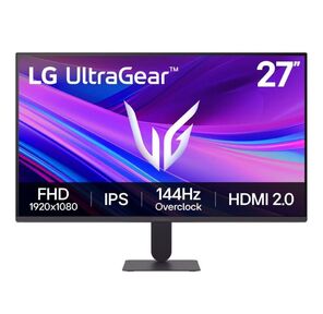 Монитор 27" LG 27G411A-B Black  (IPS,  1920x1080,  HDMI+DP,  1 ms,  178° / 178°,  250 cd / m,  1000:1,  144Hz)