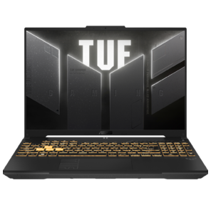 Ноутбук /  ASUS TUF F16 FX607VU-RL061 16" (1920x1200  (матовый,  144Hz) IPS) / Intel Core 5 210H (2.2Ghz) / 16384Mb / 512PCISSDGb / noDVD / Ext:nVidia GeForce RTX4050 (6144Mb) / Cam / BT / WiFi / 56WHr / war 1y / 2.2kg / Mecha Gray / DOS