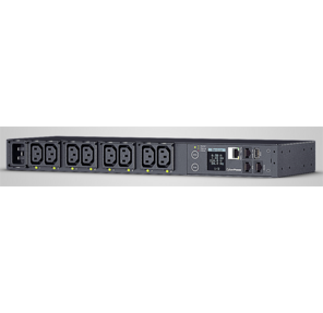 PDU CyberPower 20SWHVIEC8FNET (41005) NEW 1U,  Switched 240V / 16A,   IEC320-C20 plug ,  8 IEC outlets