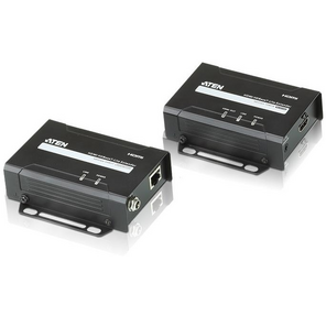 ATEN VE801-AT-G Видео удлинитель HDMI HDBaseT-Lite,  60 метр.,  1xUTP Cat5e,  HDMI+RJ45,  F,  без шнуров,  2xБ.П. 220> 5V,   (по витой паре;;4K-35м.Cat5e / 6;1080p-60м.Cat5e / 6;макс.скор.10.2Gbps;HDMI 3D / Deep Color / 4K)