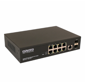 Коммутатор Osnovo SW-80802 / L (150W) 5G управляемый