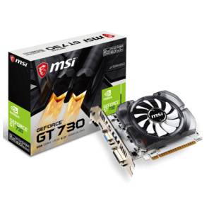 Видеокарта MSI GT730 2GB GDDR3 128bit VGA DVI HDMI RTL {20}