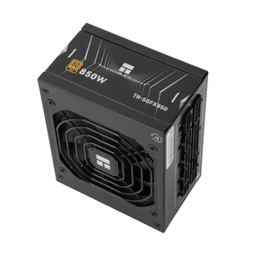 Блок питания 750W /  Power Supply Thermalright,  850W 80+ Gold  (SFX,  3.1,  PCIe 5.1,  Full modular,  1x24 (20+4)pin,  1xCPU 8 (4+4)pin,  2xPCIe*2 8 (6+2)pin,  1x12VHPWR PCIe 5.1 12+4pin 600mm,  3xSATA3,  3xMOLEX4pin,  Active,  92x92mm,  100x125x64mm,  APFC,  OPP,  OVP,  OTP,  OCP,  SCP,  UVP,  black)