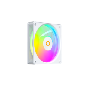 Вентилятор для корпуса Ocypus Gamma F12 Elite WH ARGB REVERSE BLADE,  120x120x25mm,  4-PIN PWM,  600-1800 RPM,  26 DBA MAX,  HYDRO BEARING