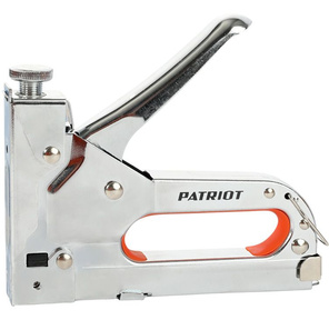 Степлер ручной Patriot SPQ-111 скобы 140 4-14мм / 28 10-12мм гвозди тип 300: 14мм
