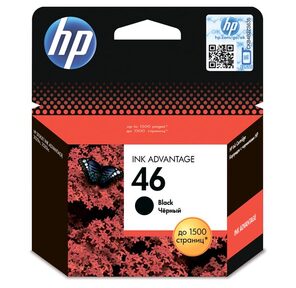 HP CZ637AE 46 Black Ink Advantage Ink Cartridge  (Deskjet 2020hc / 2520hc)