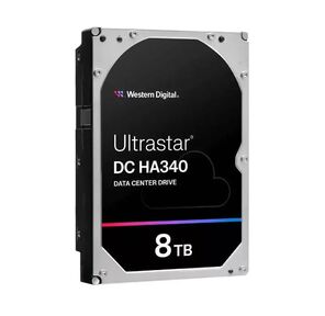 Жесткий диск серверный Western Digital 3.5" 8TB Ultrastar DC HA340  (WUS721208BLE604) SATA 6Gb / s,  7200rpm,  256MB