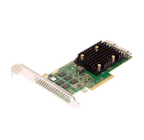 HBA-адаптер Broadcom SAS 9500-16i SGL  (05-50077-02) PCIe v4 x8 LP,  Tri-Mode SAS / SATA / NVMe 12G HBA,  16port (2*int SFF8654),  3816 IOC,  RTL {5}  (007493)