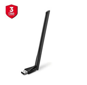 Mercusys MU6H Сетевой адаптер интерфейс: USB 2.0; диапазоны Wi-Fi: 2.4ГГц  /  5ГГц